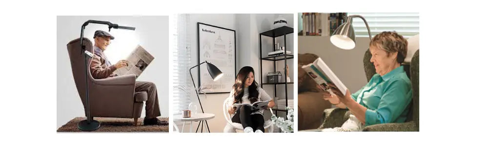 Proper lighting for reading deals