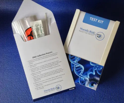 Macula Risk - Home Testing Kit, medical test genetics testing - Dr Ana Juricic - Low Vision Optometrist