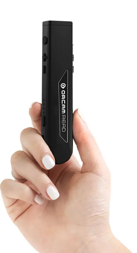 OrCam Device Smart Read Support - Dr Ana Juricic - Low Vision Optometrist