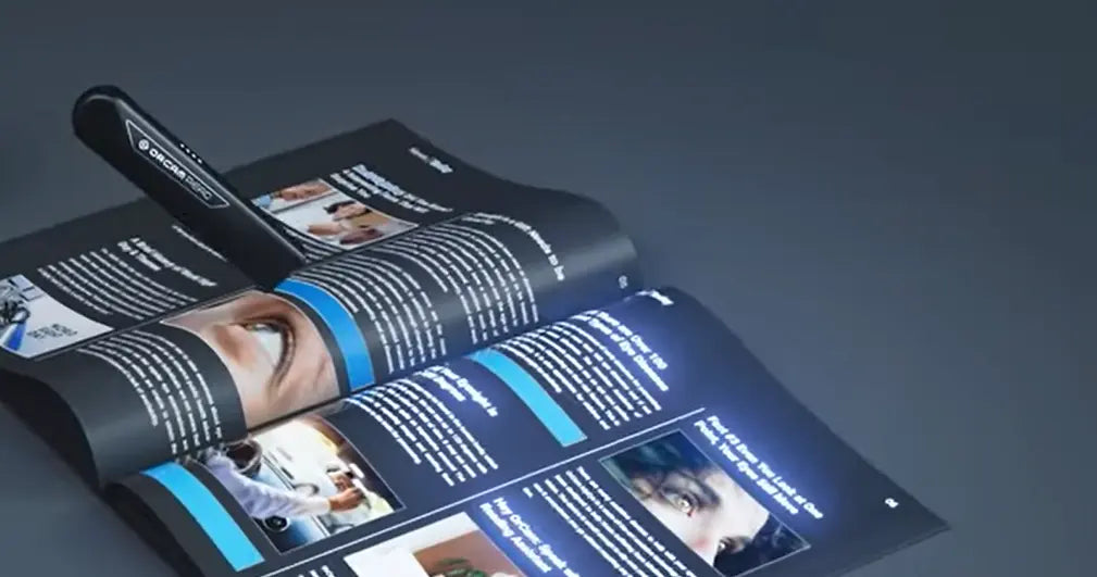 OrCam Device Smart Read Support - Dr Ana Juricic - Low Vision Optometrist