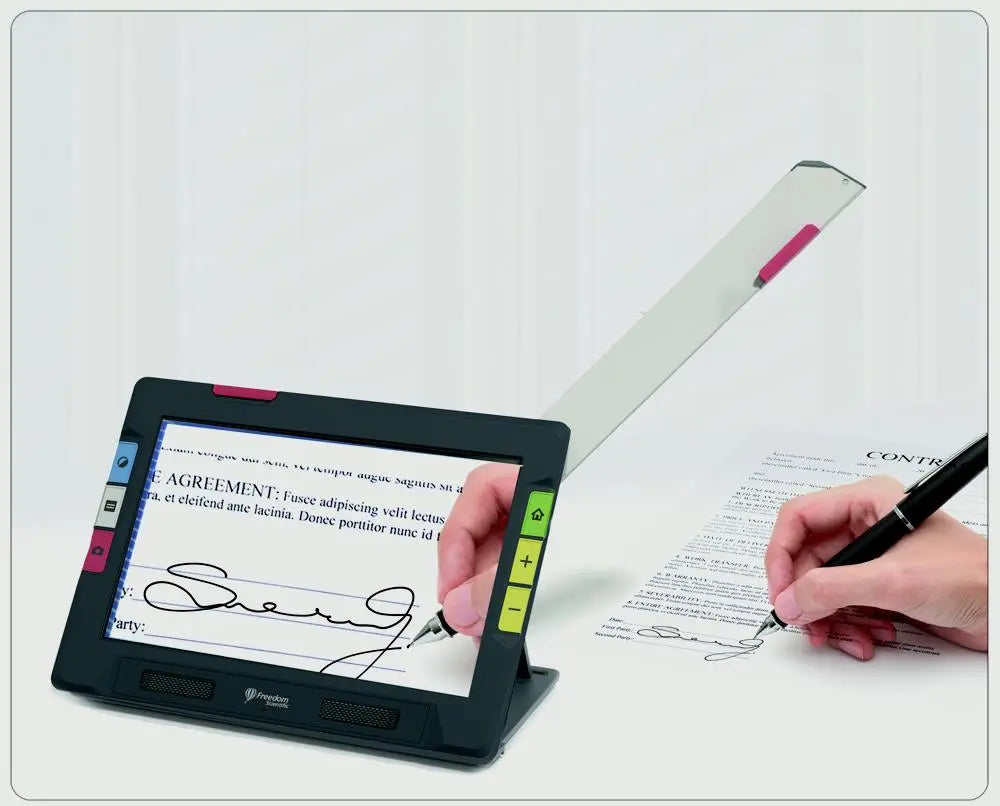 RUBY 10 HD SPEECH - Digital Magnifier - Dr Ana Juricic - Low Vision Optometrist