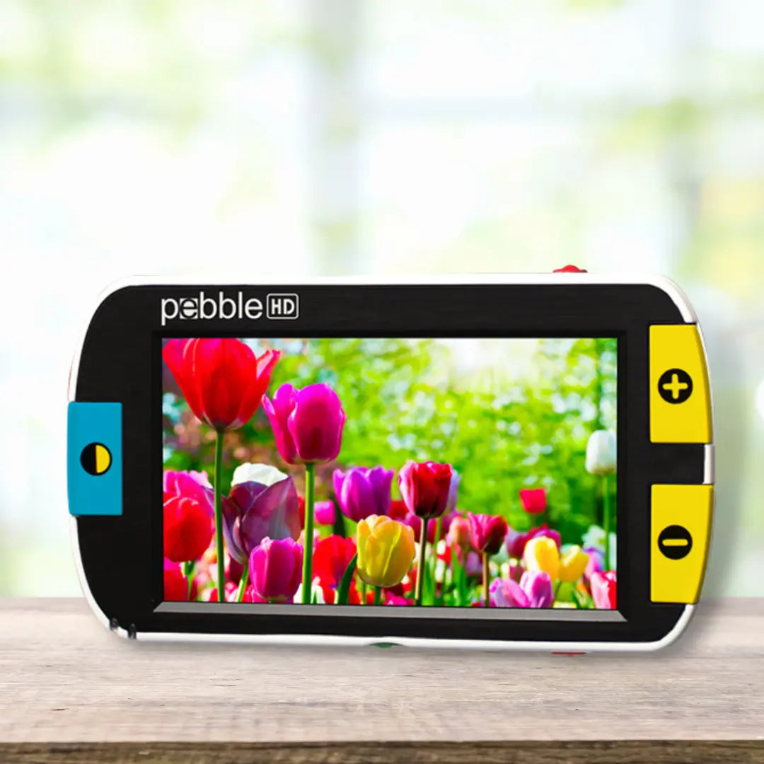 OPTELEC PEBBLE HD -Digital Magnifier - Dr Ana Juricic - Low Vision Optometrist