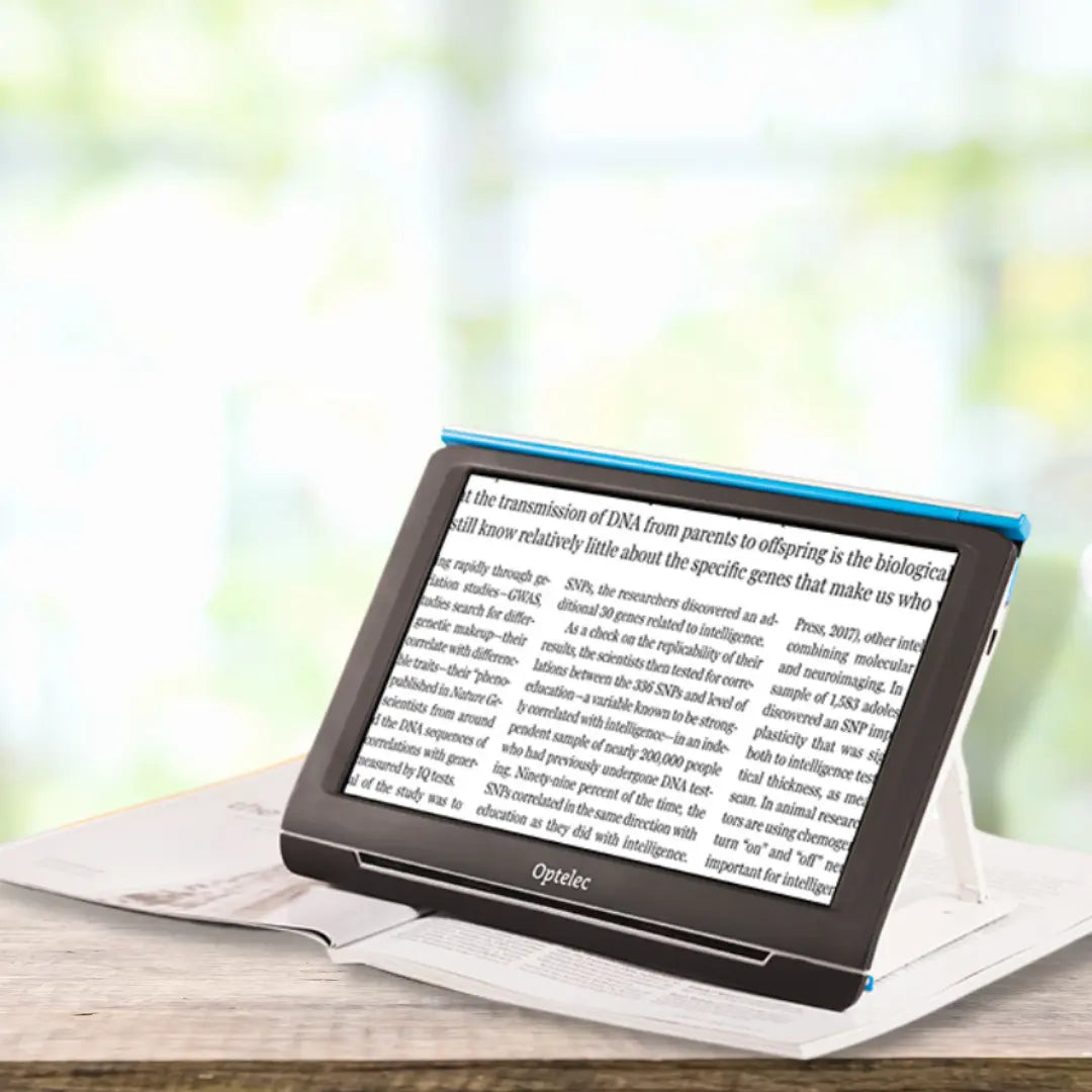 OPTELEC COMPACT 10 HD SPEECH - Portable Digital Magnifier - Dr Ana Juricic - Low Vision Optometrist