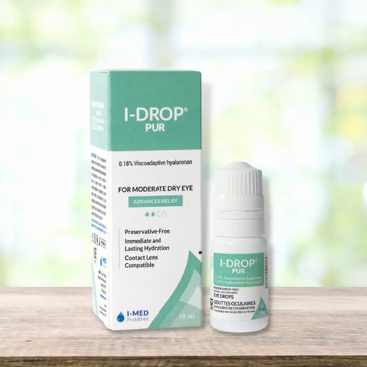 I-DROP® PUR - Eye Drops - Dr Ana Juricic - Low Vision Optometrist