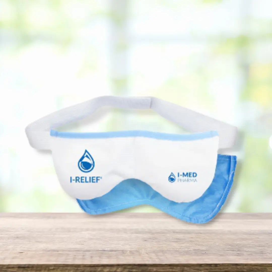 Therapeutic outlet eye mask