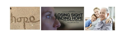 New ways of living and hope for the future after a AMD diagnosis
