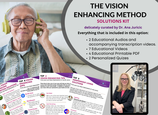 The Vision Enhancing Method Solutions Kit DrAnaJuricic