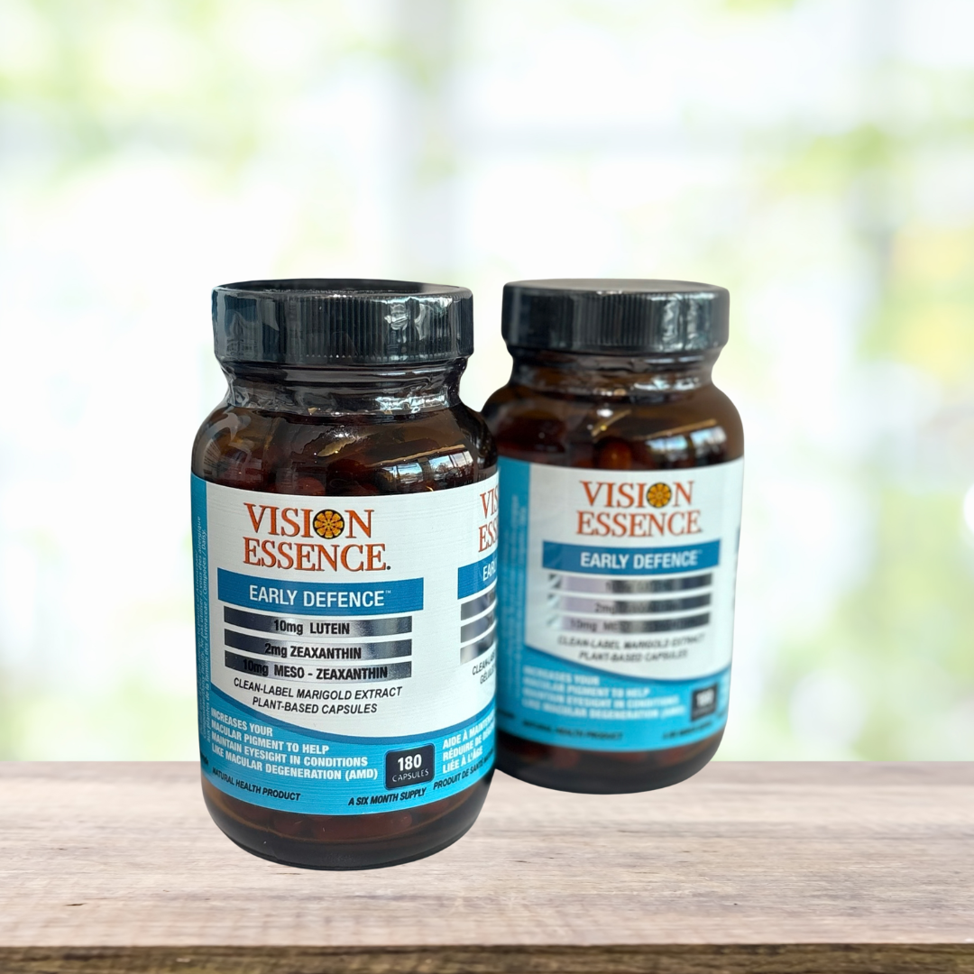 Vision Essence: 180- Capsules Early Defence - Eye Supplement Dr Ana Juricic - Low Vision Optometrist