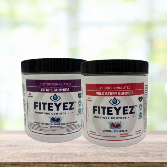 Fit Eyez™ - Wild Berry, Grape  - 60 pack Eye Vitamins DrAnaJuricic
