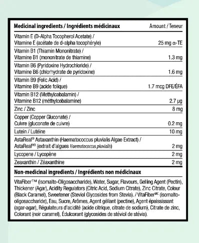 Fit Eyez™ - Wild Berry, Grape  - 60 pack Eye Vitamins - Dr Ana Juricic - Low Vision Optometrist