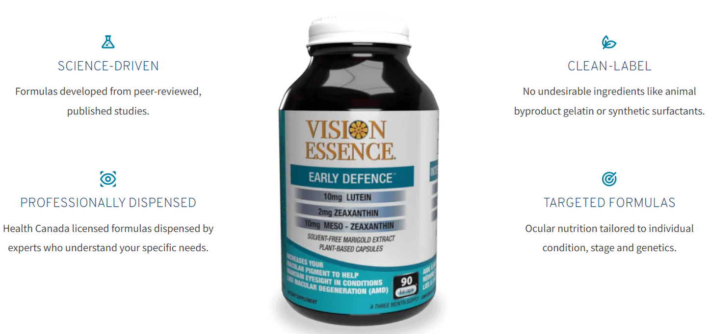 Vision Essence: Early Defence Supplements DrAnaJuricic