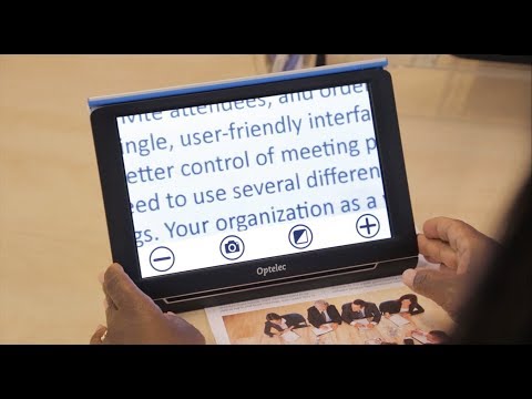 OPTELEC COMPACT 10 HD SPEECH - Portable Digital Magnifier - Dr Ana