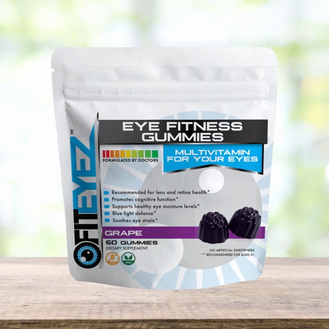 Fit Eyez™ - Wild Berry - 30 pack Eye Vitamins Dr Ana Juricic - Low Vision Optometrist 
