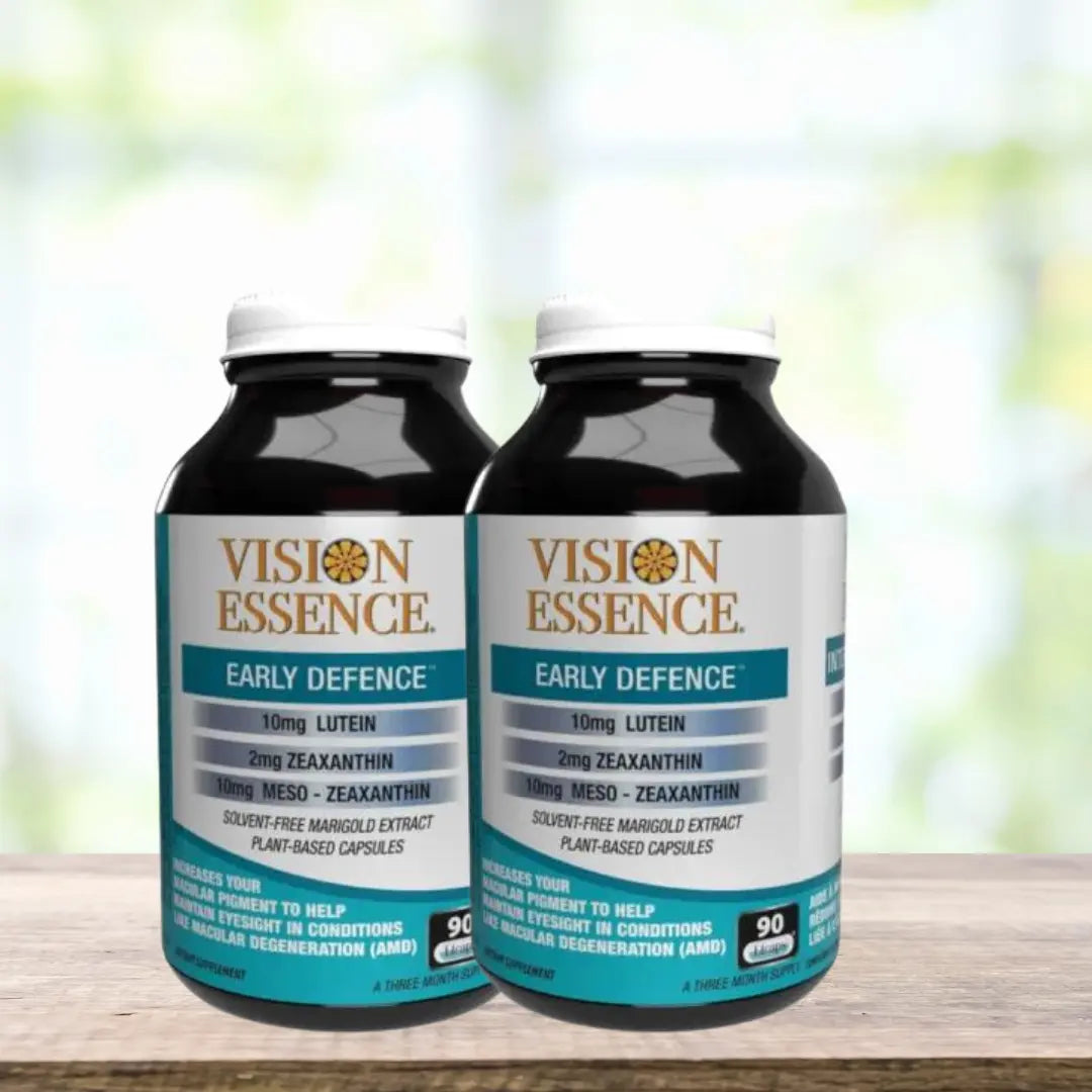 Vision Essence: Early Defence-  Eye Supplement - Dr Ana Juricic - Low Vision Optometrist