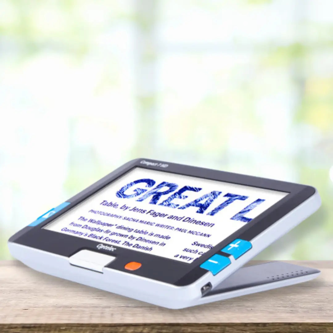 Optelec Compact OPTELEC COMPACT 7 HD -Digital Magnifier – Dr Ana Juricic - Low Vision ...