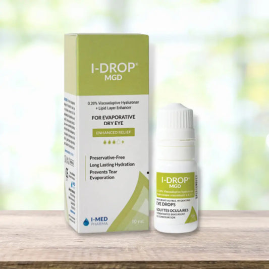 I-DROP MGD – ENHANCED RELIEF EYE DROPS - Dr Ana Juricic - Low Vision Optometrist